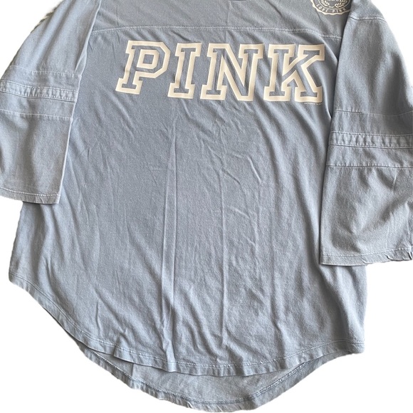 NWOT Victoria’s Secret Pink Batwing Oversized Baseball 3/4 T-shirt (size S) - Picture 8 of 11